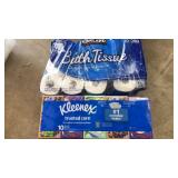 BATH TISSUES & KLEENEX