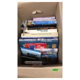 BOX OF ASST BOOKS