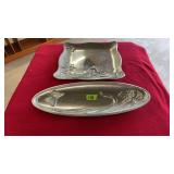 2 LENOX SERVING PLATTERS