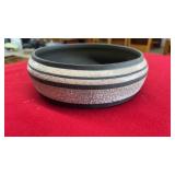 RAKU FIRED POTTERY BOWL