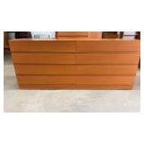 MID CENTURY MODERN TEAK DRESSER, MADE IN DENMARK