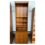 MID CENTURY MODERN DANISH TEAK BOOKSHELF