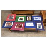 8 ASST. WATERCOLORS BY ROBARTS, UNFRAMED
