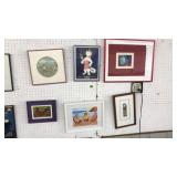 6 PC ASST. FRAMED ART