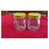 2 VINTAGE OSTERIZER MINI BLEND CONTAINERS