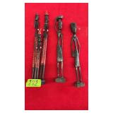 AFRICAN CARVED FIGURALS