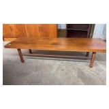 MID CENTURY MODERN TEAK COFFEE TABLE