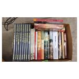 BOX OF ASST BOOKS
