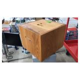 MID CENTURY MODERN TEAK STORAGE BOX