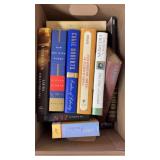 BOX OF ASST BOOKS
