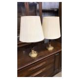 PAIR OF VNTG. TABLE LAMPS