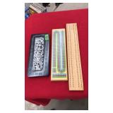 3 SETS OF CRIBBAGE BOARDS