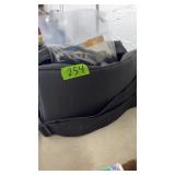 CAMERA BAG W/ ASST LENS & ETC