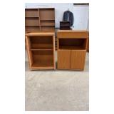 2 MID CENTURY TEAK CABIENTS