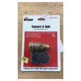 PROPANE TANK ADAPTOR, NEW