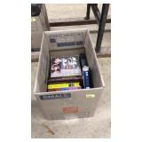 BOX OF ASST BOOKS