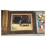 PERSIS CLAYTON RADCLIFF, OIL ON BOARD, 1970