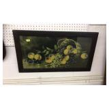 WOOD FRAMED STILL LIFE, 31X18