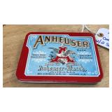 ANHEUSER BUSCH COLLECTIBLE TIN W/ CARDS