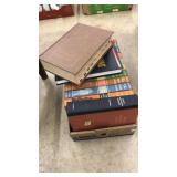 FLAT OF VINTAGE BOOKS