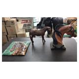 3 HORSE FIGURALS