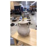 EARTHENWARE POTTERY TABLE LAMP