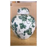ORIENTAL LIDDED GINGER JAR