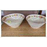 2 PC HOTOVEN COOKINGWARE MIXING BOWLS