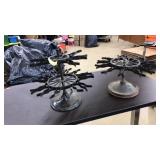 (2) VINTAGE ACHILLES RUBBER STAMP HOLDERS