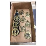 9PC EQUINE HORSE MEDALLIONS