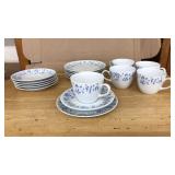 18 PCS SHEFFIELD "RHAPSODY" FINE CHINA