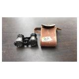 JAPANESE OPERA GLASSES IN LEATHER CASE