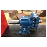 LARGE IRWIN ROTATING 5" JAW BENCH VISE