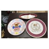 COLL OF COMMEMORATIVE PLATES
