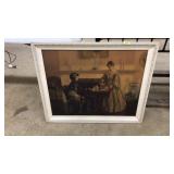 VICTORIAN FRAMED SCENE