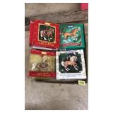 FLAT OF ASST HORSE ORNAMENTS IN OG BOXES