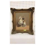 LEVADE BY J PLANK, FRAMED SIGNED