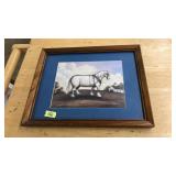 STEVEN KLIEN ARTWORK, FRAMED, SIGNED