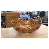 VNTG. CARNIVAL GLASS BOWL