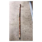 DEER THEME SOLID WOOD WALKING STICK