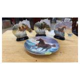 BRADFORD EXCHANGE HORSE FIGURALS