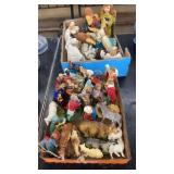 2 FLATS OF RELIGIOUS FIGURALS