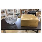 ILLUSIONS CRYSTAL BOWL NIB