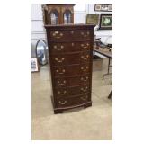MAHOGANY LINGERE CHEST OF DRAWERS