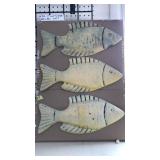 3PC TIN WALL ART