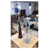 2 DECORATIVE TABLE LAMPS