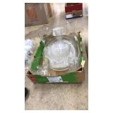 BOX OF ASST GLASSWARE