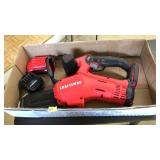 CRAFTSMAN 20VOLT MINI CHAINSAW W/CHARGER&BATTERY
