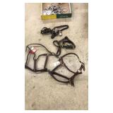 NWT LEATHER HORSE HALTERS
