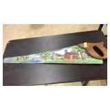 HAND PAINTED BY S LONG SAW